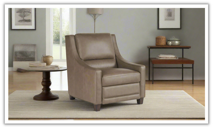 Universal Furniture Kelce Dual Power Motion Recliner Chair in Brown