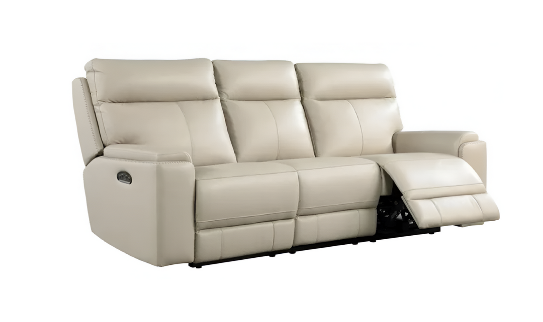 Leather Italia Bryant 3-Seater Power Reclining Leather Sofa