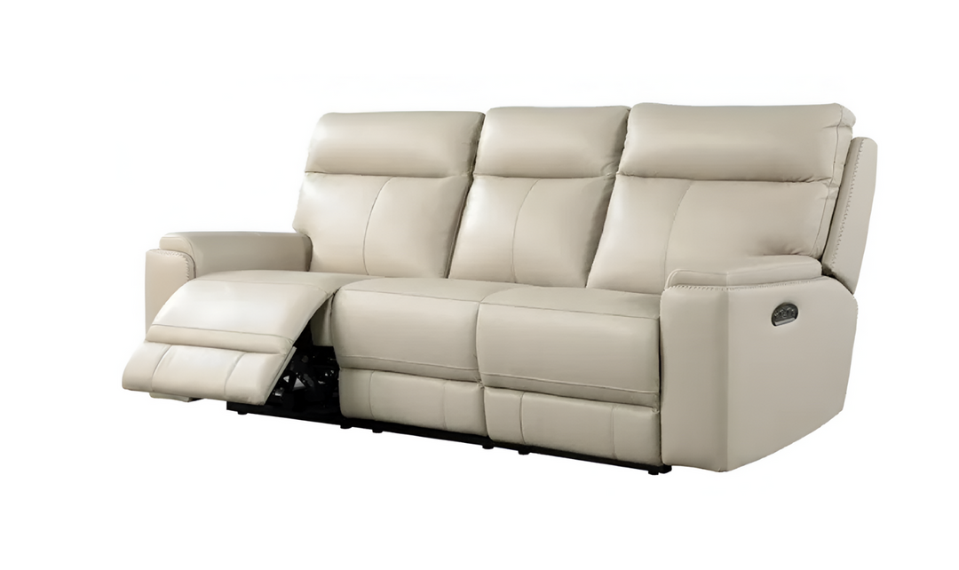 Leather Italia Bryant 3-Seater Power Reclining Leather Sofa