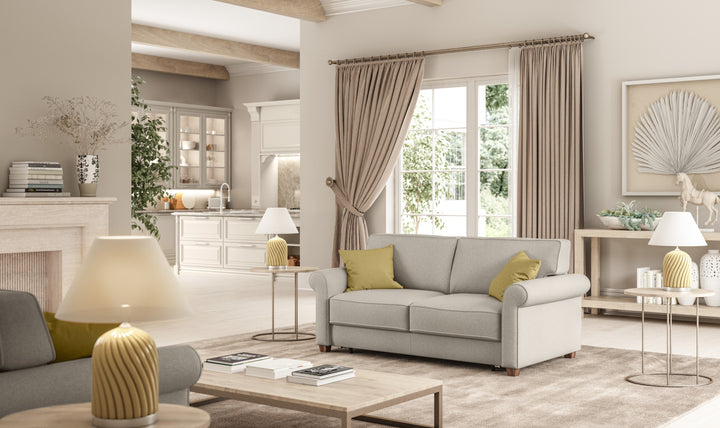 Luonto Casey Fabric Sleeper Sofa-Jennifer Furniture