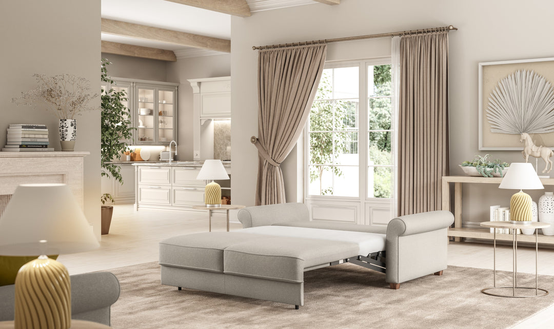 Luonto Casey Fabric Sleeper Sofa-Jennifer Furniture