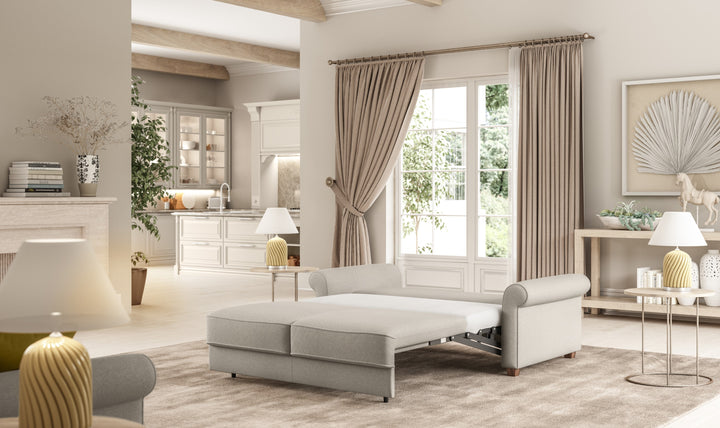 Luonto Casey Fabric Sleeper Sofa-Jennifer Furniture