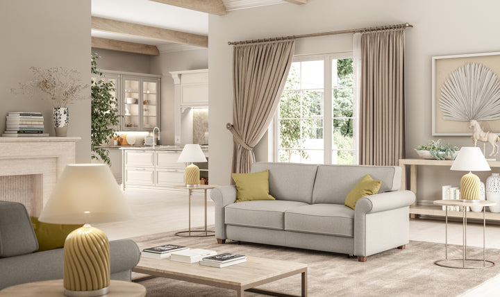 Luonto Casey Fabric Sleeper Sofa-Jennifer Furniture