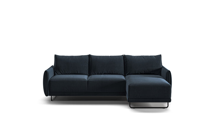 Luonto Dolphin Full XL Sleeper Sectional Sofa with Reversible Chaise