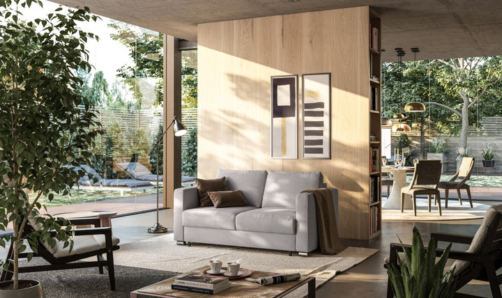 Luonto Fantasy Sofa Sleeper With Level Function & Foam Mattress-Jennifer Furniture