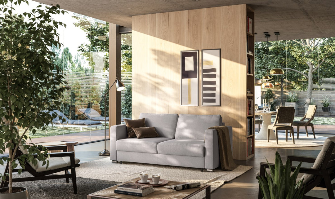 Luonto Fantasy Sofa Sleeper With Level Function & Foam Mattress