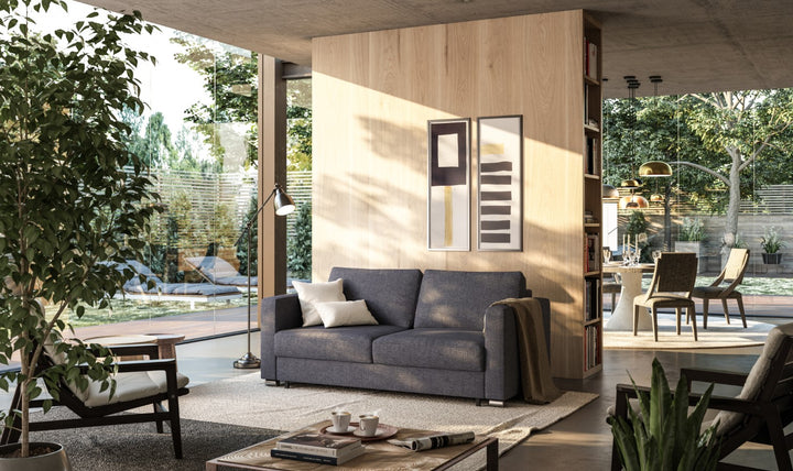 Luonto Fantasy Sofa Sleeper With Level Function & Foam Mattress