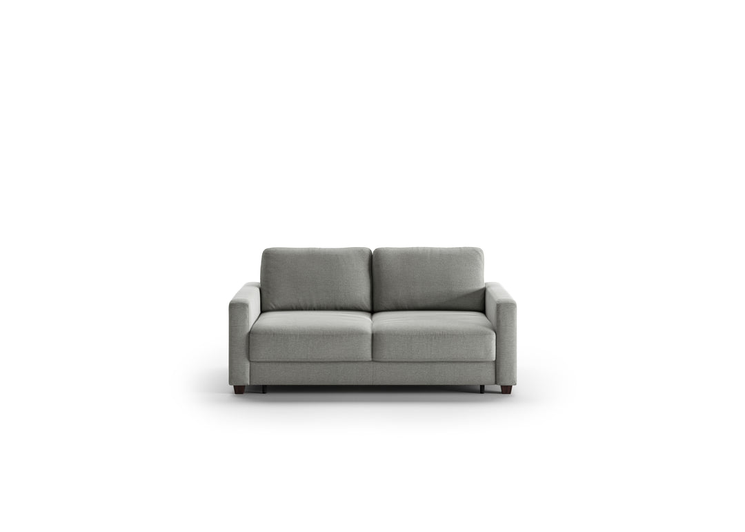 Luonto Hampton Stone Fabric Sleeper Sofa with Foam Mattress