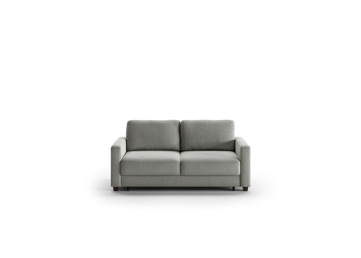Luonto Hampton Stone Fabric Sleeper Sofa with Foam Mattress