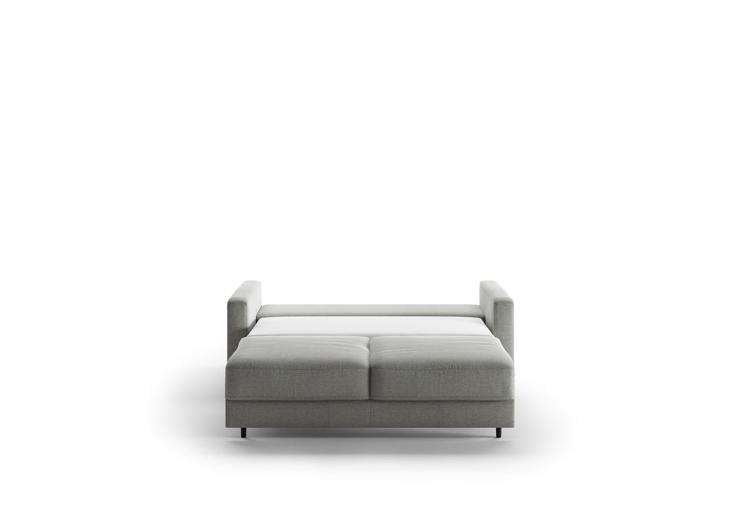 Luonto Hampton Stone Fabric Sleeper Sofa with Foam Mattress