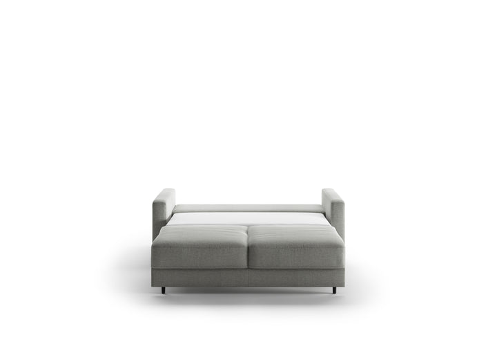 Luonto Hampton Stone Fabric Sleeper Sofa with Foam Mattress