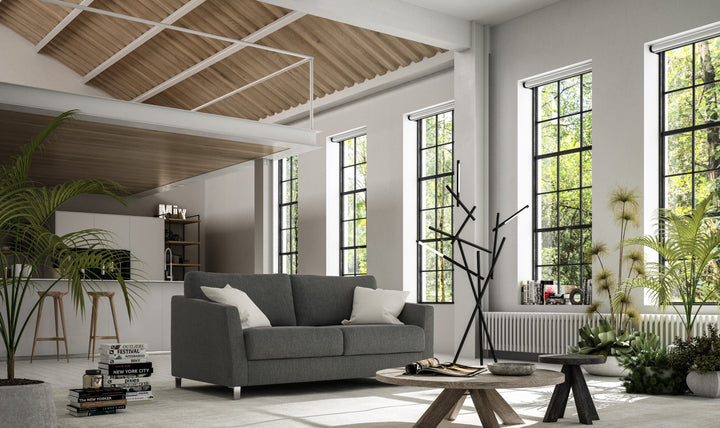 Luonto Monika Fabric Sleeper Sofa with Nest Function-Jennifer Furniture