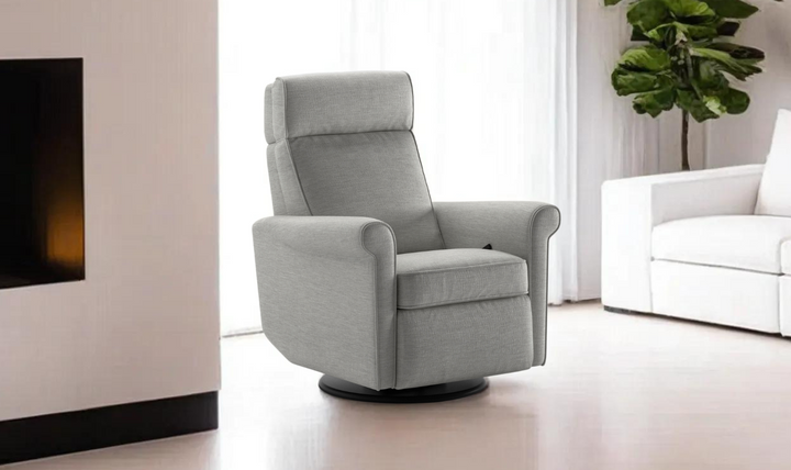 Luonto Rolled Arm Recliner Chair with Adjustable Headrest
