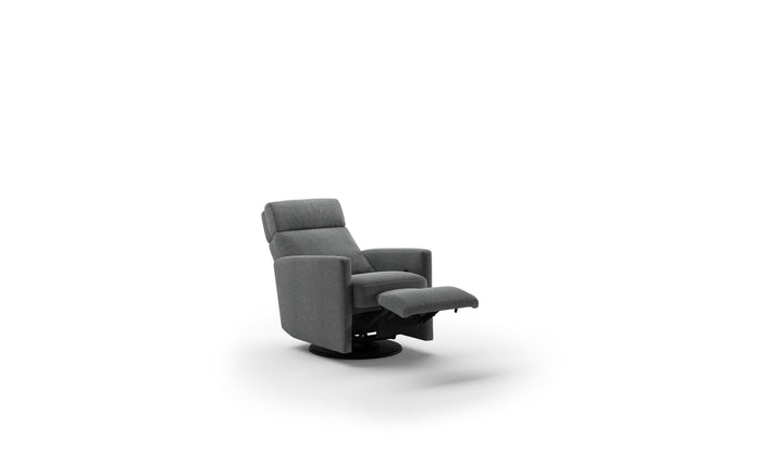 Luonto Track Fabric Recliner Chair with Adjustable Headrest