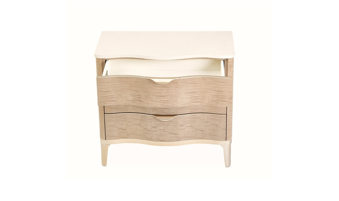 MALIBU CREST - NIGHTSTAND 3 DRAWER - BLUSH