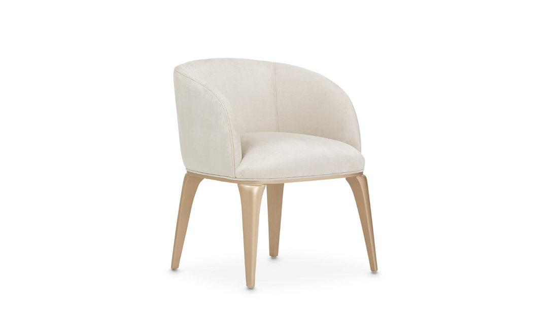 MALIBU CREST VANITY CHAIR IN CHARDONNAY
