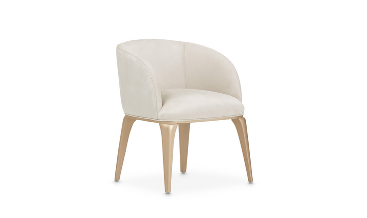 MALIBU CREST VANITY CHAIR IN CHARDONNAY