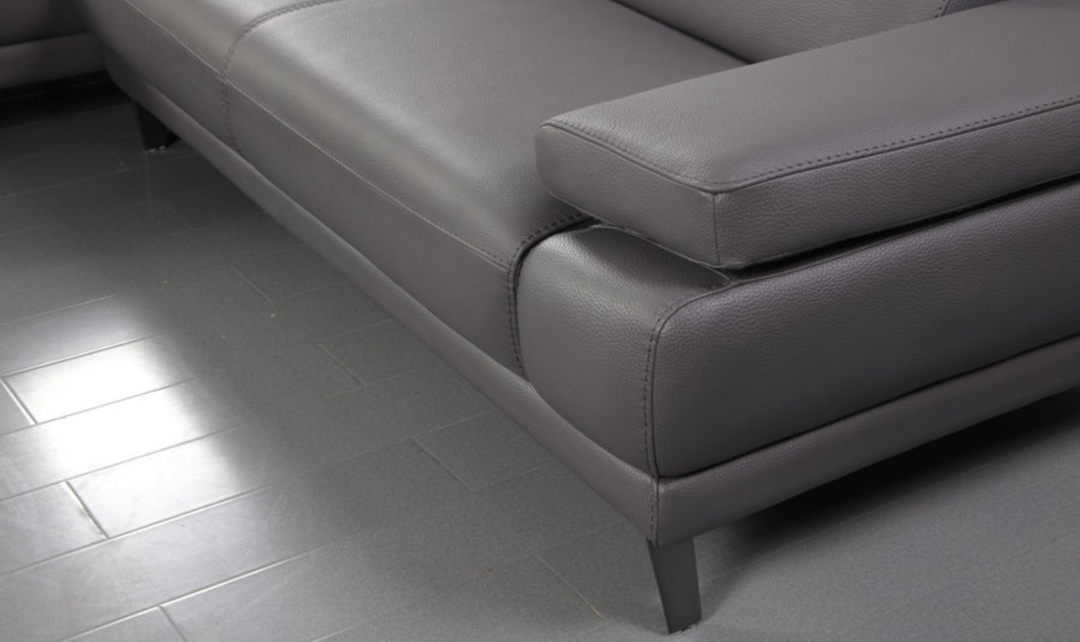 Gio Italia Mercer 3 Seater Sectional Chaise with Adjustable Armrest