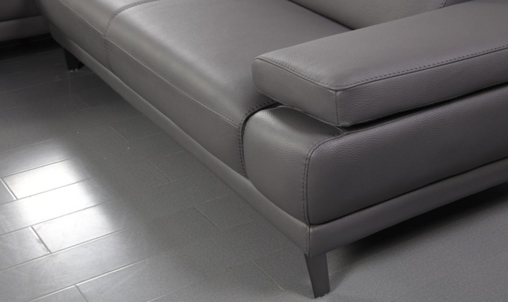 Gio Italia Mercer 3 Seater Sectional Chaise with Adjustable Armrest