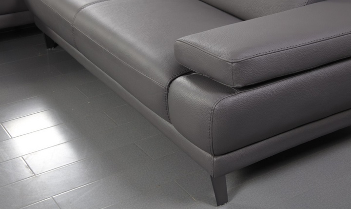 Gio Italia Mercer 3 Seater Sectional Chaise with Adjustable Armrest