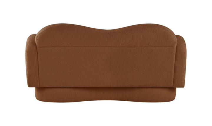 Meridian Furniture Bloom Teddy Fabric Upholstered Loveseat Sofa