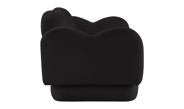 Meridian Furniture Bloom Teddy Fabric Upholstered Loveseat Sofa