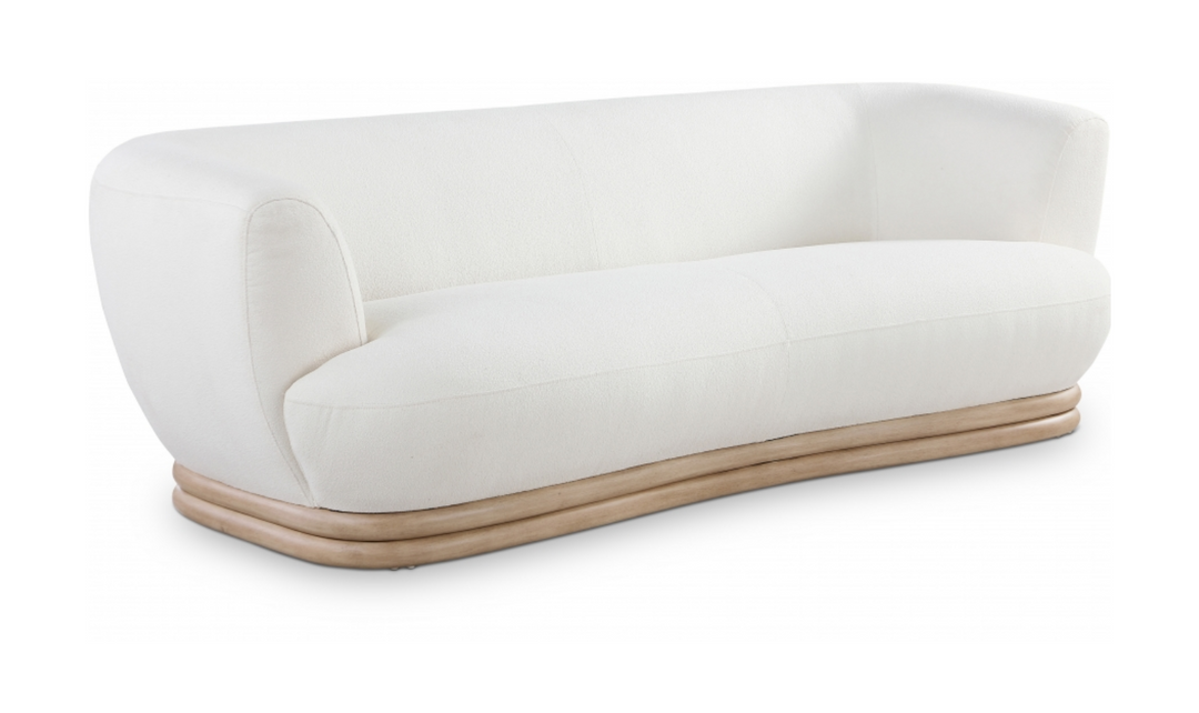 Meridian Furniture Kipton Boucle Fabric Upholstered Sofa