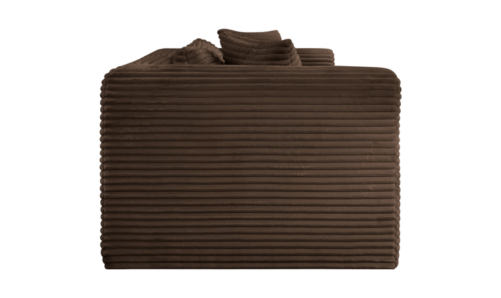 Meridian Furniture Shaggy Corduroy Performance Fabric Modular Loveseat