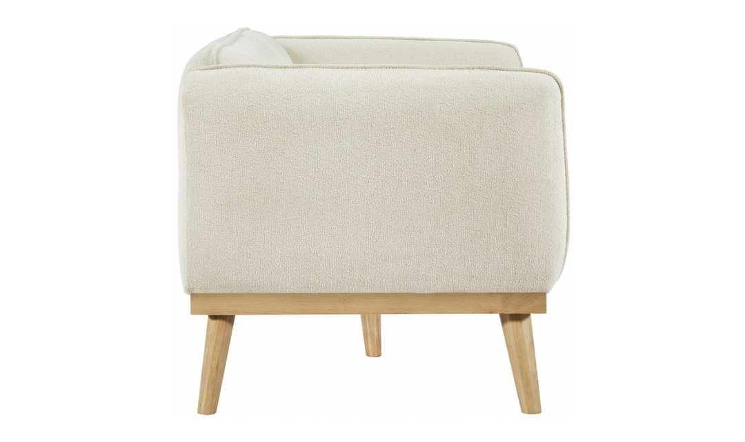 Meridian Nolita Boucle Fabric Upholstered Loveseat