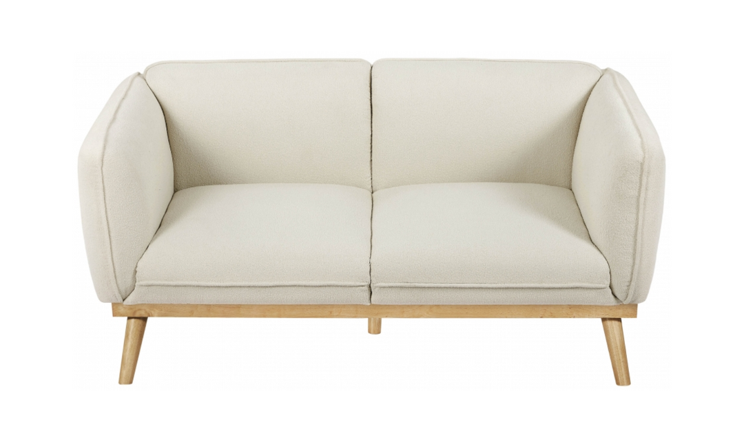 Meridian Nolita Boucle Fabric Upholstered Loveseat