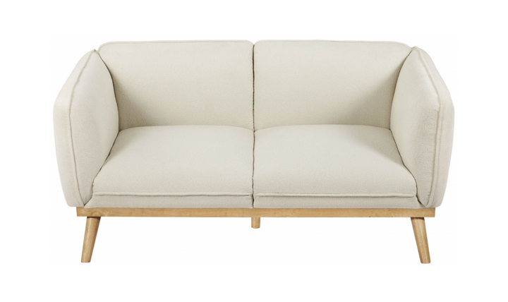 Meridian Nolita Boucle Fabric Upholstered Loveseat
