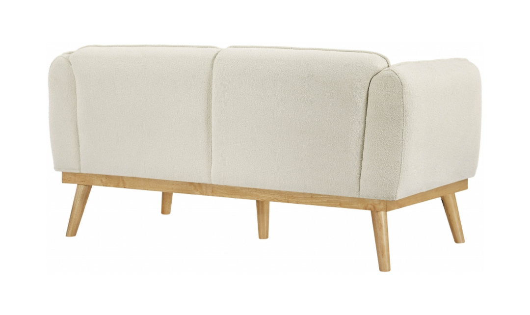 Meridian Nolita Boucle Fabric Upholstered Loveseat