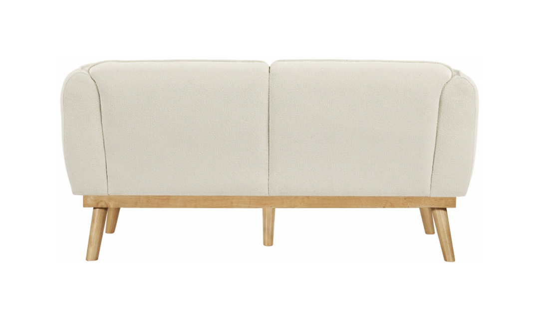 Meridian Nolita Boucle Fabric Upholstered Loveseat