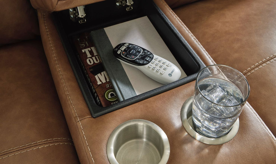 Modern Heritage Trasimeno 2 Seater Power Recliner Loveseat With Power Headrest-Jennifer Furniture