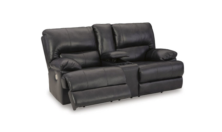 Modern Heritage Mountainous  2 Seater Power Recliner Loveseat With Power Headrest-Jennifer Furniture