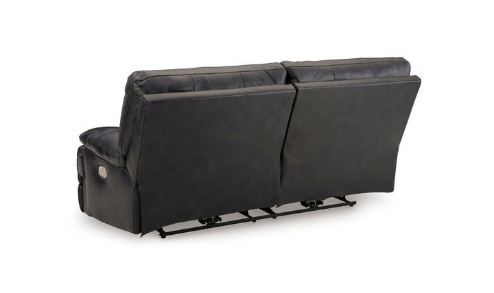 Modern Heritage Mountainous  2 Seater Power Recliner Loveseat With Power Headrest-Jennifer Furniture