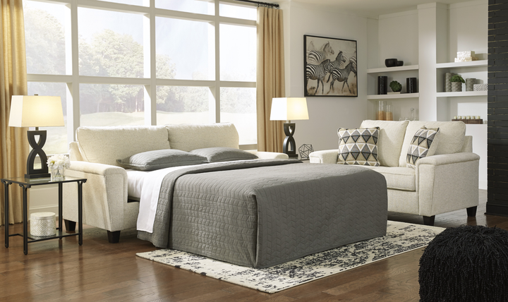 Modern Heritage Abinger 2-Seater Fabric Queen Sleeper Sofa Bed