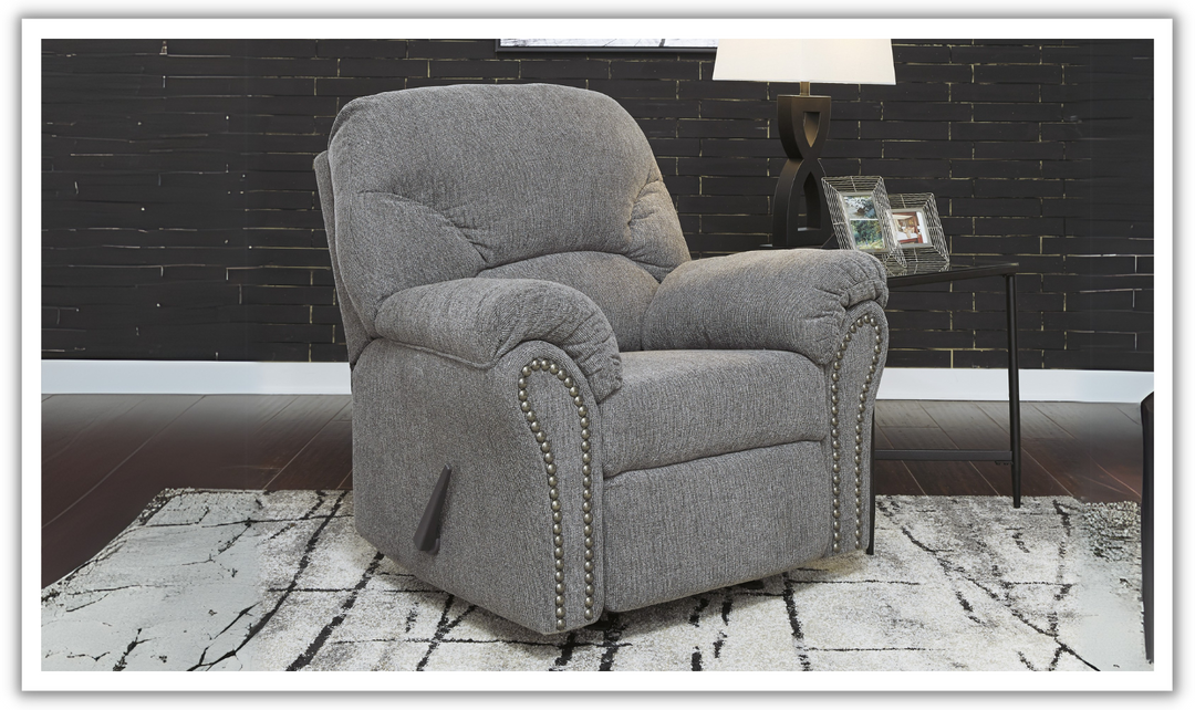 Modern Heritage Allmaxx Fabric Rocker Recliner Chair
