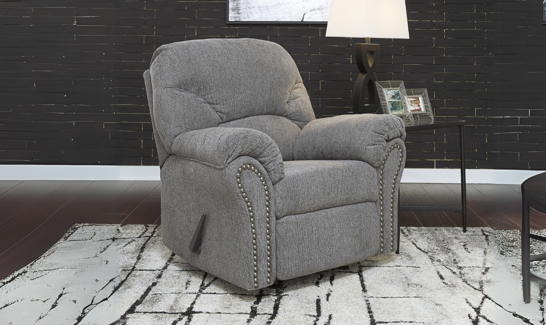 Modern Heritage Allmaxx Fabric Rocker Recliner Chair