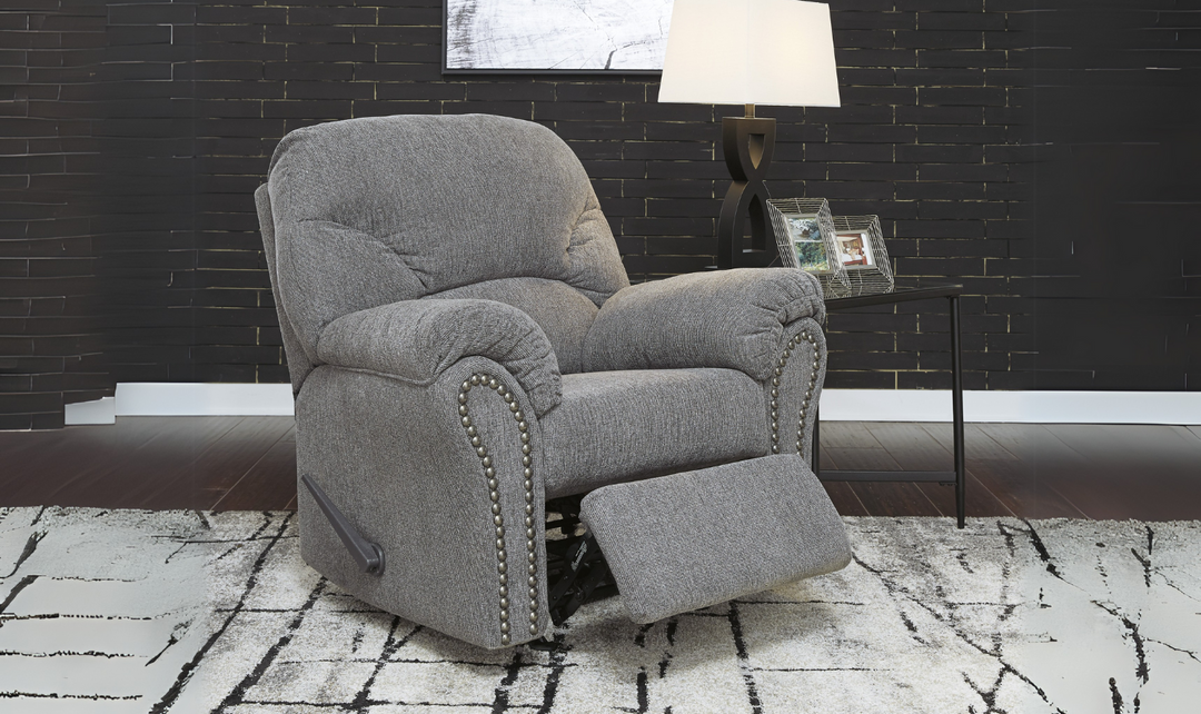 Modern Heritage Allmaxx Fabric Rocker Recliner Chair