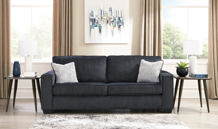 Ashley  Altari 3-Seater Fabric Sofa With Track Arms-Jennifer Furniture