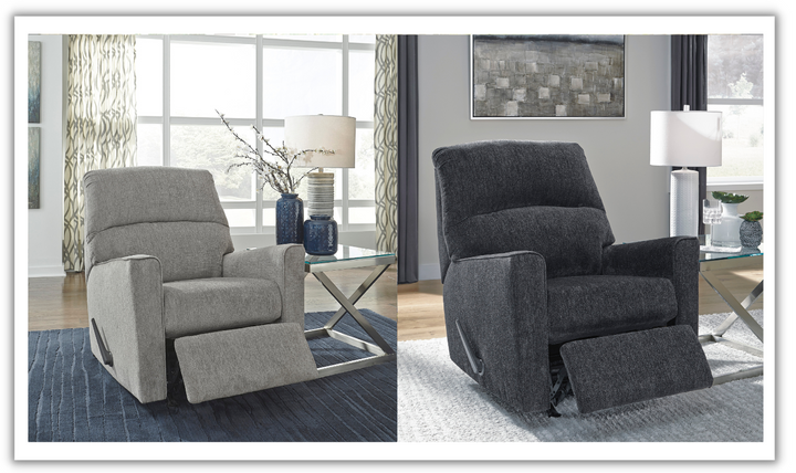Modern Heritage Altari Fabric Rocking Reclining Chair