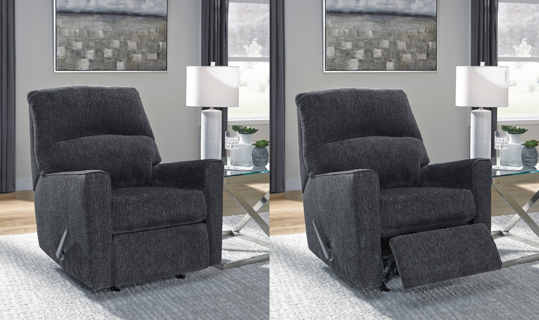 Modern Heritage Altari Fabric Rocking Reclining Chair
