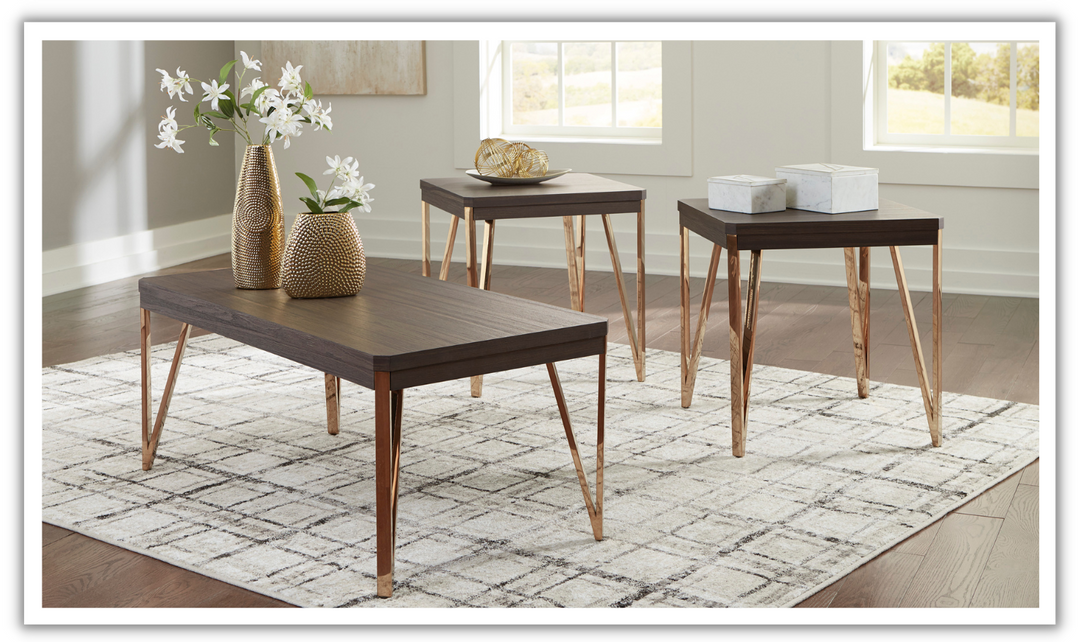Modern Heritage Bandyn Occasional Table Set-jennifer furniture