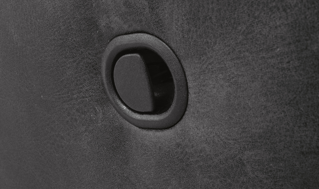 Modern Heritage Bladen Faux Leather Rocker Recliner Chair with Attached Cushions-Jennifer FUrniture