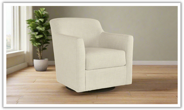 Modern Heritage Bradney Swivel Accent Chair-Jennifer Furniture
