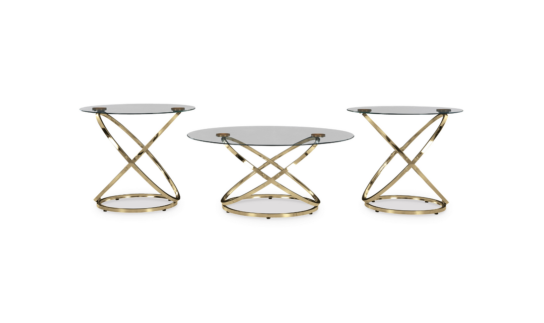 Modern Heritage Crimonti Occasional Table Set-jennifer furniture