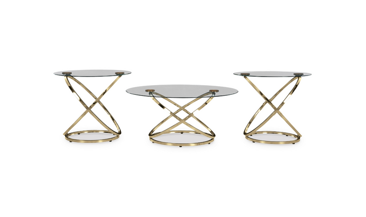 Modern Heritage Crimonti Occasional Table Set-jennifer furniture