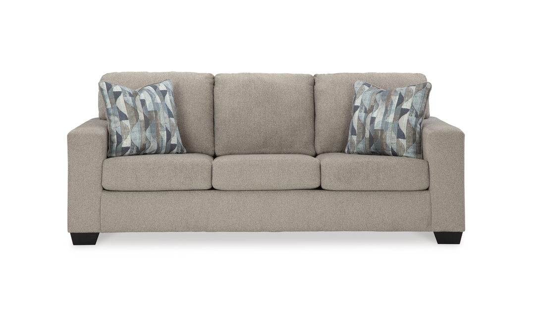 Modern Heritage Deltona 3-Seater Fabric Queen Sleeper Sofa