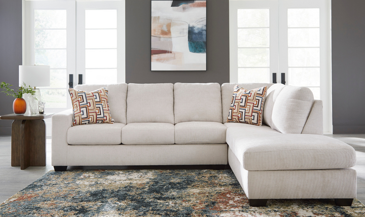 Modern Heritage Fabric Aviemore 2-Piece Sectional with Chaise